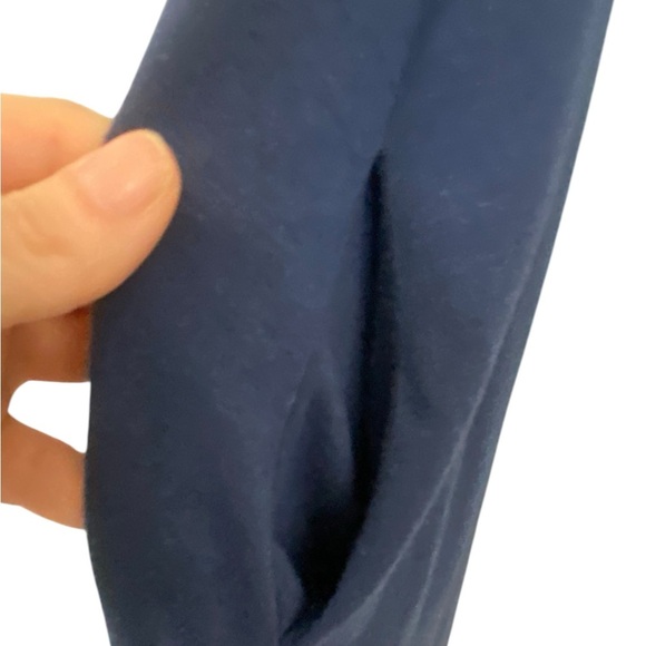 42Pops Blue Midi Dress with Crew Neck and Short Sleeves - Picture 9 of 9